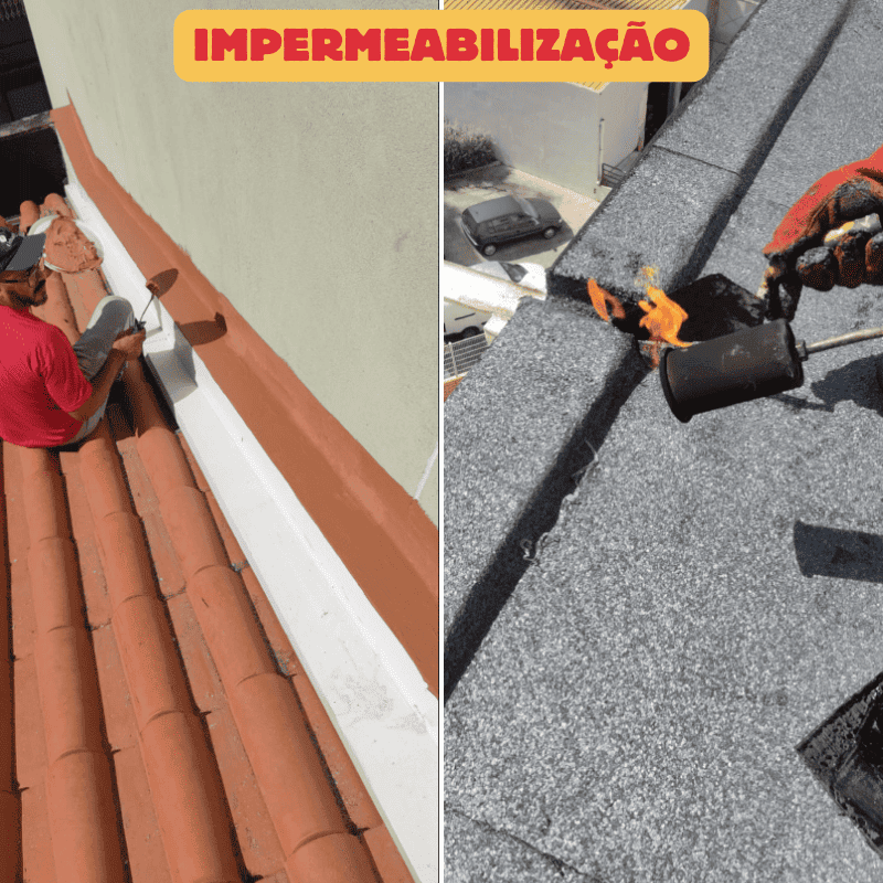 Impermeabilização de cobertura